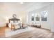 Spacious main bedroom with hardwood floors and a neutral color palette at 131 High Lake Dr, Statesville, NC 28677