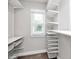Spacious closet with ample shelving and drawers at 1420 W 4Th St, Charlotte, NC 28208