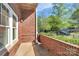 Brick patio with a view of the street and neighborhood at 1420 W 4Th St, Charlotte, NC 28208