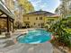 Inviting kidney-shaped pool with spacious backyard at 250 Kenway Loop, Mooresville, NC 28117