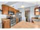 Kitchen boasts ample cabinetry and stainless steel appliances at 4238 Cornelia Ln, Rock Hill, SC 29732