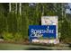 Community entrance sign for Roseshire Chase at 9839 Quercus Ln, Huntersville, NC 28078