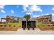 Community mailboxes with a pergola and landscaping at 5552 Stafford Rd # 28, Charlotte, NC 28215