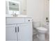 Small bathroom with toilet, sink, and bathtub at 3240 Mcharney Dr # 36, Harrisburg, NC 28075