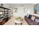 Comfortable bonus room with sectional sofa and ample storage at 1373 6Th Ne St, Hickory, NC 28601