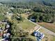 Aerial view of 19227 Shearer Road lot, showing its size and location in relation to surrounding properties at 19227 Shearer Rd, Davidson, NC 28036