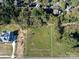 Aerial view of a vacant lot at 19227 Shearer Road, ready for new construction at 19227 Shearer Rd, Davidson, NC 28036