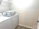 Laundry room with washer and dryer at 3628 Benseval Ln, Matthews, NC 28105