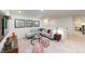 Cozy bonus room featuring sectional sofa and media center at 4360 Bronze Blvd, Sherrills Ford, NC 28673