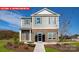 Two-story house with stone accents and landscaping at 530 Zermatt Ct, Monroe, NC 28112