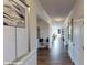 Bright and spacious foyer with hardwood floors and built-in bench at 8020 Plymouth Dr, Sherrills Ford, NC 28673