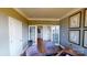 Spacious home office with double doors and hardwood floors at 8020 Plymouth Dr, Sherrills Ford, NC 28673
