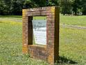 Brick sign for the Fellowship Tabernacle, with service times listed at 3391 Briarwood Dr, Maiden, NC 28650