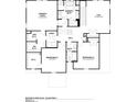 Second floor plan with owner's suite and additional bedrooms at 3210 Timber Run Ln, Maiden, NC 28650