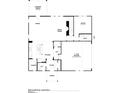 First floor plan showing kitchen, great room, and garage at 3210 Timber Run Ln, Maiden, NC 28650