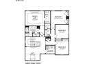Second floor plan with owner's suite, loft, and three additional bedrooms at 1503 Laggan Ln # 58- Gaines Td, Indian Trail, NC 28079