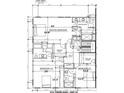 Second floor plan with Primary and two bedrooms, and baths at 300 Freeland Ln # 322, Charlotte, NC 28217