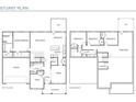 Two-story home floor plan with four bedrooms and game room at 230 Hamrick Rd # 2, Cramerton, NC 28032