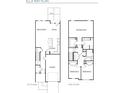 Two-story floor plan including a great room, kitchen, and garage at 2773 Ruby Mill Dr # 41, Gastonia, NC 28056