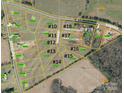 Aerial view of several lots available for sale at 00 Wilson Ct # 13, Lincolnton, NC 28092