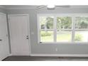 Living room with new flooring and neutral paint at 412 Lakeview Dr, Wadesboro, NC 28170