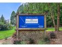 Community sign introducing Edgewater with builder information at 121 Arboretum Way, Shelby, NC 28152