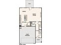Main level floor plan showcasing an open concept living area at 634 Cashion Rd, York, SC 29745