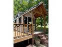 Side view of a guest house with a porch at 198 Brandenburg Dr, Statesville, NC 28677