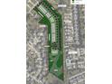 Community site plan shows home lot, landscaping, and nearby amenities at 10611 Audubon Ridge Dr # 26, Cornelius, NC 28031