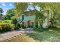 Two-story house with green accents and landscaped yard at 1099 4Th Avenue Nw Dr, Hickory, NC 28601