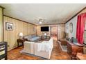 Living room with hardwood floors and neutral colored couches at 1901 Davenport St, Newton, NC 28658