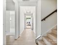 Bright and airy entryway with stairs and light flooring at 1035 Bull Dog Ln, Wingate, NC 28174