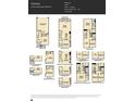 3-story townhome floor plan; 2-car garage, 2.5 baths, loft at 4062 Skyboat Cir, Fort Mill, SC 29715