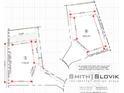Plot plan showing property dimensions and yard areas at 1219 Royal Prince Ct # 3, Charlotte, NC 28211