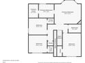 Second floor layout with primary bedroom and two additional bedrooms at 15129 Dartford Ln, Mint Hill, NC 28227