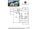 First floor plan of the Nottingham home at 8825 Wingard Rd, Waxhaw, NC 28173