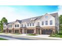 Modern townhouses with two-car garages at 5055 Elm View Dr # 25, Charlotte, NC 28277