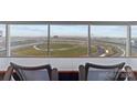 Racetrack view from luxury suite with seating at 4721 Morehead Rd # 409, Concord, NC 28027