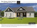 Architectural rendering of a new home, Silver Springs plan at 1029 Baylor Grove Rd, Monroe, NC 28110