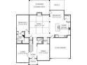 Main floor plan with open living space at 312 Balboa St # 17, Matthews, NC 28104