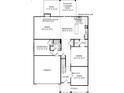 Main floor plan showcasing open living spaces and kitchen at 311 Coronado Ave # 62, Matthews, NC 28104