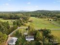 Aerial view of a house and surrounding property at 723 Chestnut Ridge Church Rd, Kings Mountain, NC 28086