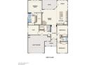 First floor plan showcasing a spacious great room, kitchen, and owner's suite at 121 Brooke Forest Ct, Mooresville, NC 28115