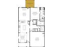 Main floor plan shows primary bedroom, great room, and kitchen at 143 Ella Claire Dr, York, SC 29745