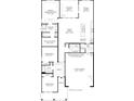 Open floor plan with primary suite, 2-car garage, and covered patio at 5313 Mint Harbor Way # 0312, Charlotte, NC 28269
