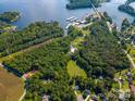 Spacious lakefront lot with private access and stunning views at 4516 Slanting Bridge Rd, Sherrills Ford, NC 28673