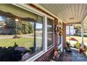 Front porch with view of the street at 1012 Linwood Rd, Kings Mountain, NC 28086