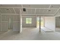 Interior under construction, showing framing and drywall at 615 Sandycrest Dr, Cherryville, NC 28021