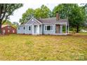 Newly renovated light gray house with stone accents at 2186 W Nc 10 Hwy, Newton, NC 28658