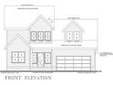 Two-story house with attached garage and dormer windows at 325 Bonaventure Dr, Salisbury, NC 28147